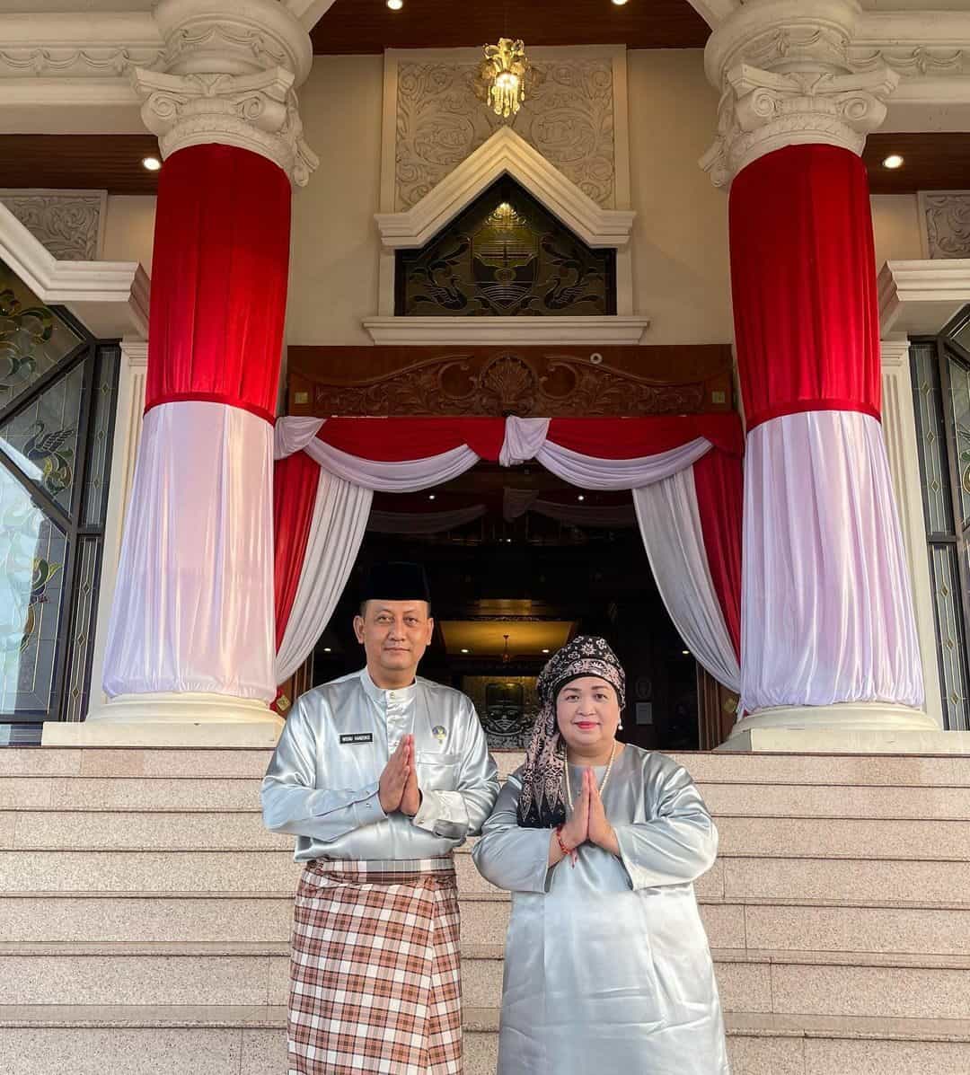 Kepala BNN Provinsi Jambi Brigjen bersama Ibu Ketua DWP BNN Provinsi Jambi menghadiri Upacara Dirgahayu Jambi ke – 66