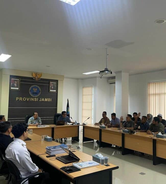 BNNP Jambi melalui Bidang Pemberantasan melakukan Pelatihan E-Mindik BNN V-2.0 Bertempat di Aula BNN Provinsi Jambi.
