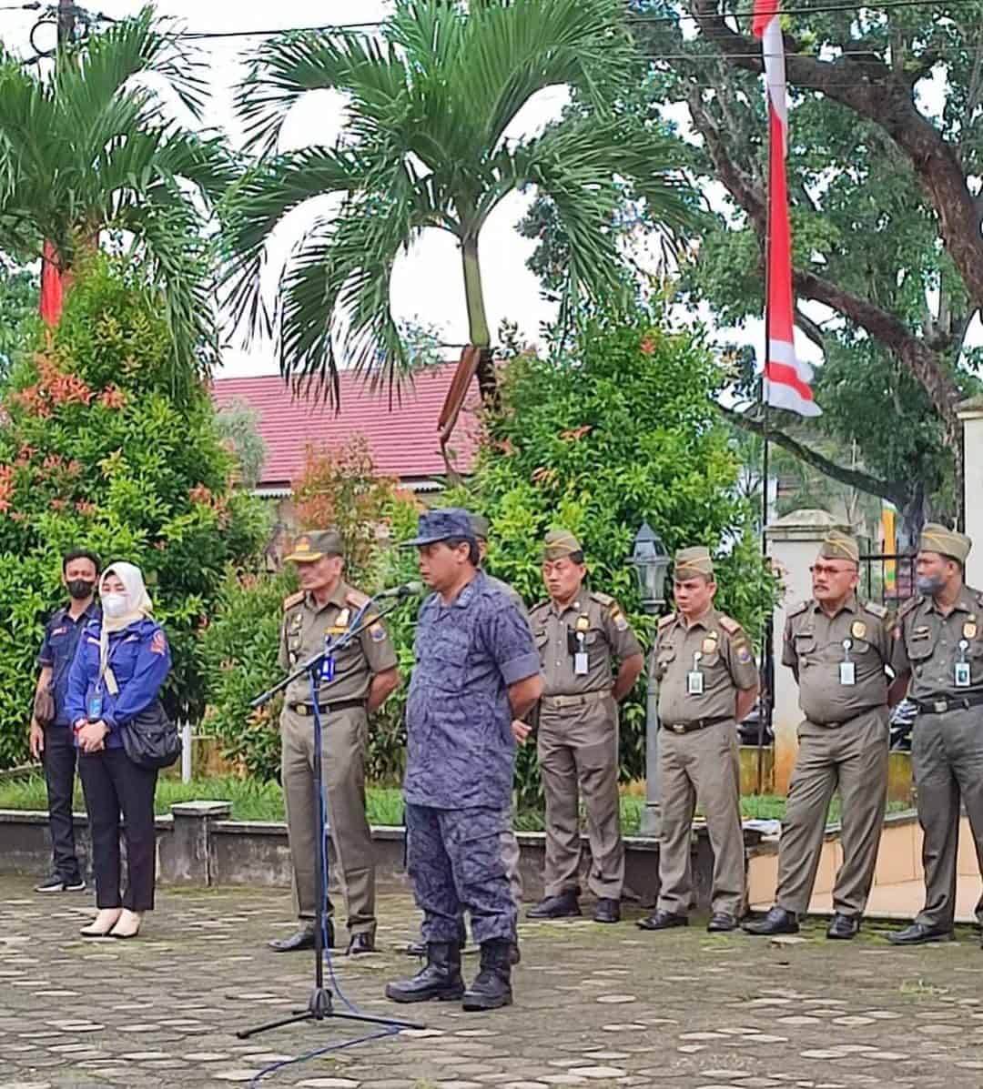 BNN Provinsi Jambi Gelorakan “Gema Anti Narkotika” oleh 312 Personil Satpol PP dan Damkar Provinsi Jambi