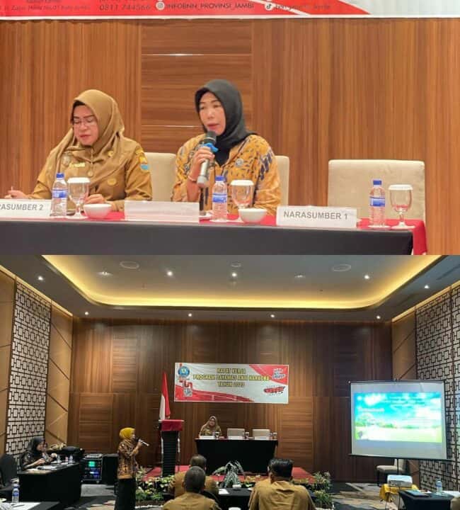 Kegiatan Rapat Kerja Program Dayamas Anti Narkoba di Lingkungan Pendidikan Tahun 2023 di Aston Hotel Jambi