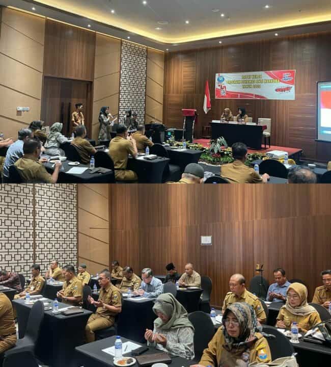 Kegiatan Rapat Kerja Program Dayamas Anti Narkoba di Lingkungan Pendidikan Tahun 2023 di Aston Hotel Jambi
