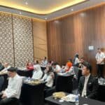 Kepala BNN Provinsi Jambi Brigjen Pol. Wisnu Handoko, S.I.K., M.M Membuka Kegiatan Rapat Kerja Program Dayamas Anti Narkoba di Dunia Usaha/Lingkungan Swasta Tahun 2023 di Aston Hotel Jambi