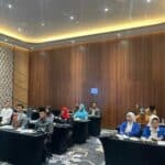 Kepala BNN Provinsi Jambi Brigjen Pol. Wisnu Handoko, S.I.K., M.M Membuka Kegiatan Rapat Kerja Program Dayamas Anti Narkoba di Lingkungan Masyarakat Tahun 2023 di Aston Hotel Jambi