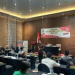 Kepala BNN Provinsi Jambi Brigjen Pol. Wisnu Handoko, S.I.K., M.M Membuka Kegiatan Rapat Kerja Program Dayamas Anti Narkoba di Lingkungan Masyarakat Tahun 2023 di Aston Hotel Jambi