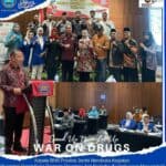 Kepala BNN Provinsi Jambi Brigjen Pol. Wisnu Handoko, S.I.K., M.M Membuka Kegiatan Rapat Kerja Program Dayamas Anti Narkoba di Lingkungan Masyarakat Tahun 2023 di Aston Hotel Jambi