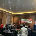 Kepala BNN Provinsi Jambi Brigjen Pol. Wisnu Handoko, S.I.K., M.M Membuka Kegiatan Rapat Kerja Program Dayamas Anti Narkoba di Lingkungan Masyarakat Tahun 2023 di Aston Hotel Jambi