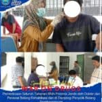Kegiatan Pemeriksaan Kesehatan Tahanan BNNP Jambi oleh Dokter & Perawat Bidang Rehabilitasi dan di Dampingi oleh Penyidik Bidang Pemberantasan
