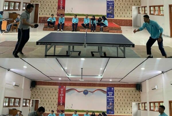 Dalam Rangka HANI 2023 BNN Provinsi Jambi melaksanakan Kegiatan Hiburan Olahraga dan Fun Singing War On Drugs