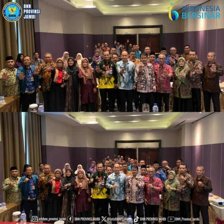 BNN Provinsi Jambi Melalui Program Pemberdayaan Masyarakat melaksanakan kegiatan Workshop TEMATIK P4GN