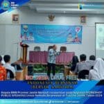 Kepala BNN Provinsi Jambi Menjadi narasumber pada kegiatan WORKSHOP PUBLIC SPEAKING Untuk Pemuda Berprestasi di Provinsi Jambi Tahun 2024