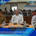 Kepala BNN Provinsi Jambi Brigjen Pol. WisnuHandoko S.I.K., M.M serta Masyarakat Pesisir Kab. Tanjabbar mengikuti Kegiatan Deklarasi Anti Narkoba Masyarakat Pesisir dan Perbatasan Tahun 2024 Secara Virtual.