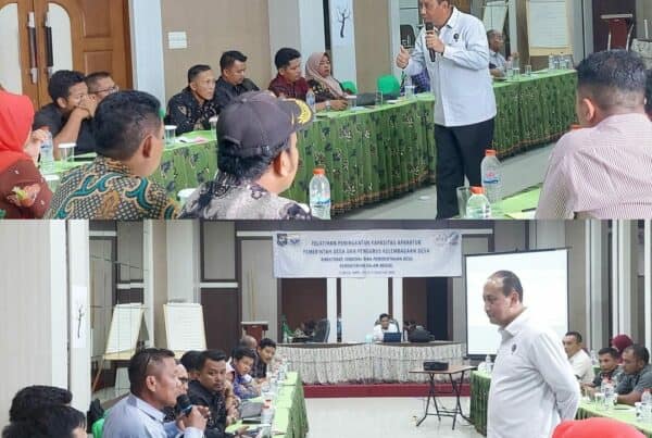 Kepala BNN Provinsi Jambi Brigjen Pol. Wisnu Handoko, S.I.K., M.M Menjadi Narasumber pada kegiatan Pelatihan Peningkatan Kapasitas Aparatur Pemerintah Desa dan Pengurus Kelembagaan Desa