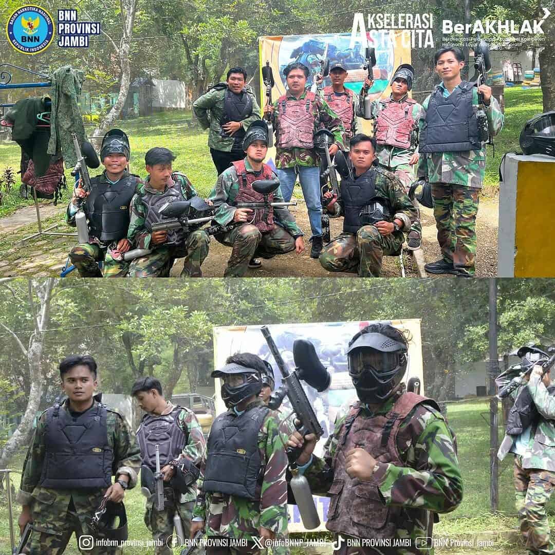 Capacity Building Keluarga Besar BNN Provinsi Jambi. “Membangun Kekompakan Demi Mewujudkan Provinsi Jambi Bersinar”