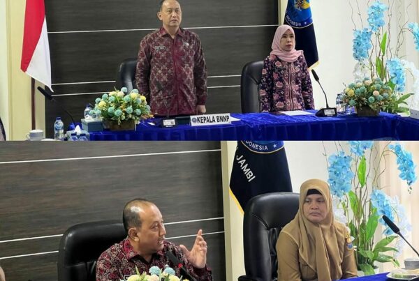 BNN Provinsi Jambi Telah Melaksanakan Rapat Koordinasi Dalam Rangka Fasilitasi Intervensi Sumber Daya Pembangunan Desa