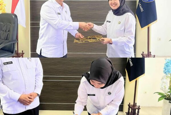 Penandatanganan Perjanjian Kinerja (PK) dan Pakta Integritas di Lingkungan BNN Provinsi Jambi Tahun 2025