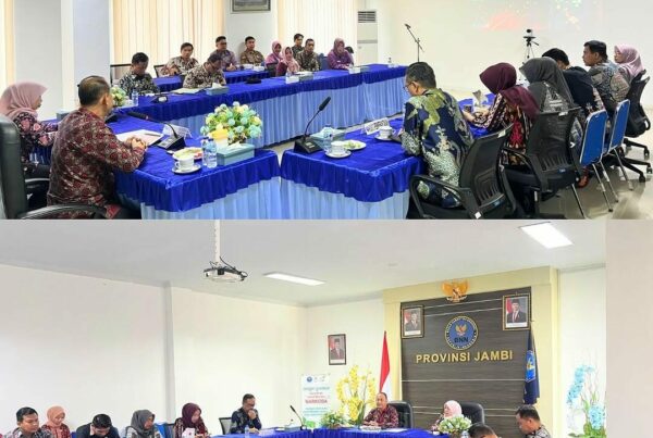 BNN Provinsi Jambi Telah Melaksanakan Rapat Koordinasi Dalam Rangka Fasilitasi Intervensi Sumber Daya Pembangunan Desa
